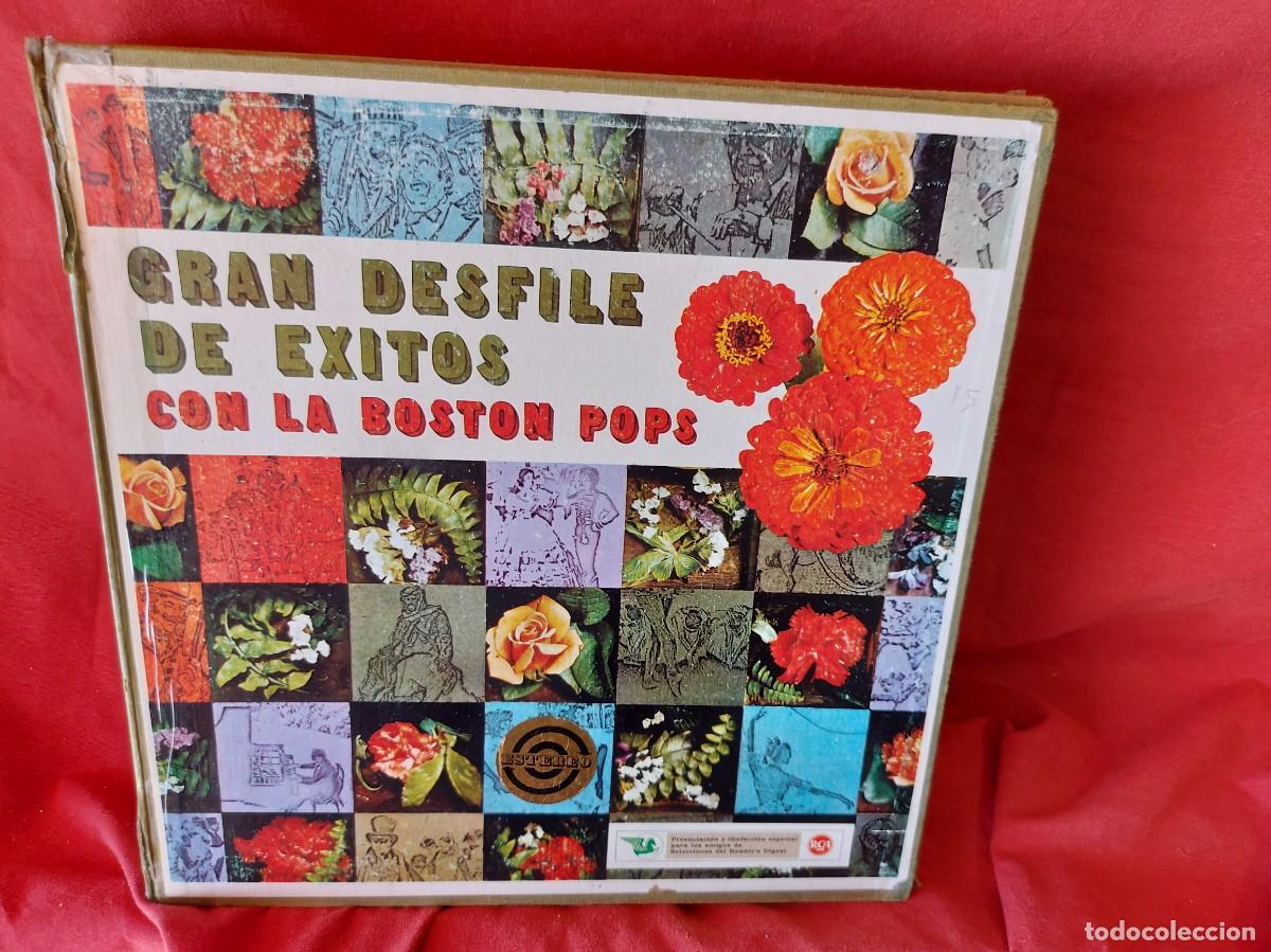 Discos de vinilo: CAJA LP. The Boston Pops Orchestra, Arthur Fiedler &ndash; Gran D ( PEDIDOS M&Iacute;NIMOS 10 &euro; ) CAJA N.&ordm; 1 - LP