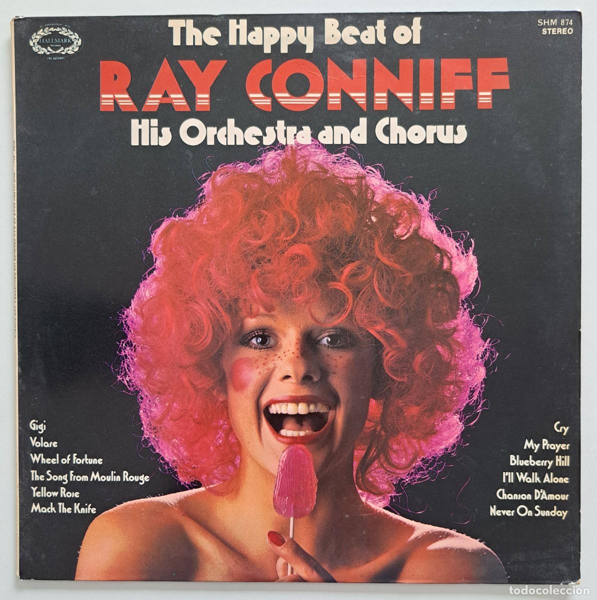 Discos de vinilo: THE HAPPY BEAT OF RAY CONNIFF, HIS ORCHESTRA AND CHORUS - Hallmark Records &ndash; SHM 874 - UK