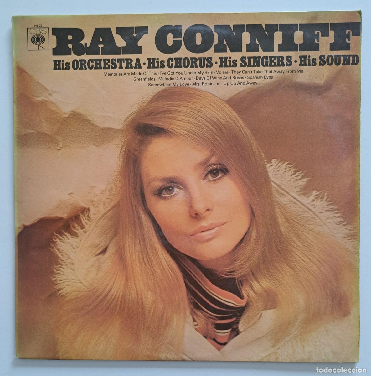Discos de vinilo: RAY CONNIFF - HIS ORCHESTRA, HIS CHORUS, HIS SINGERS, HIS SOUND - CBS &ndash; SPR 27 - UK 1969