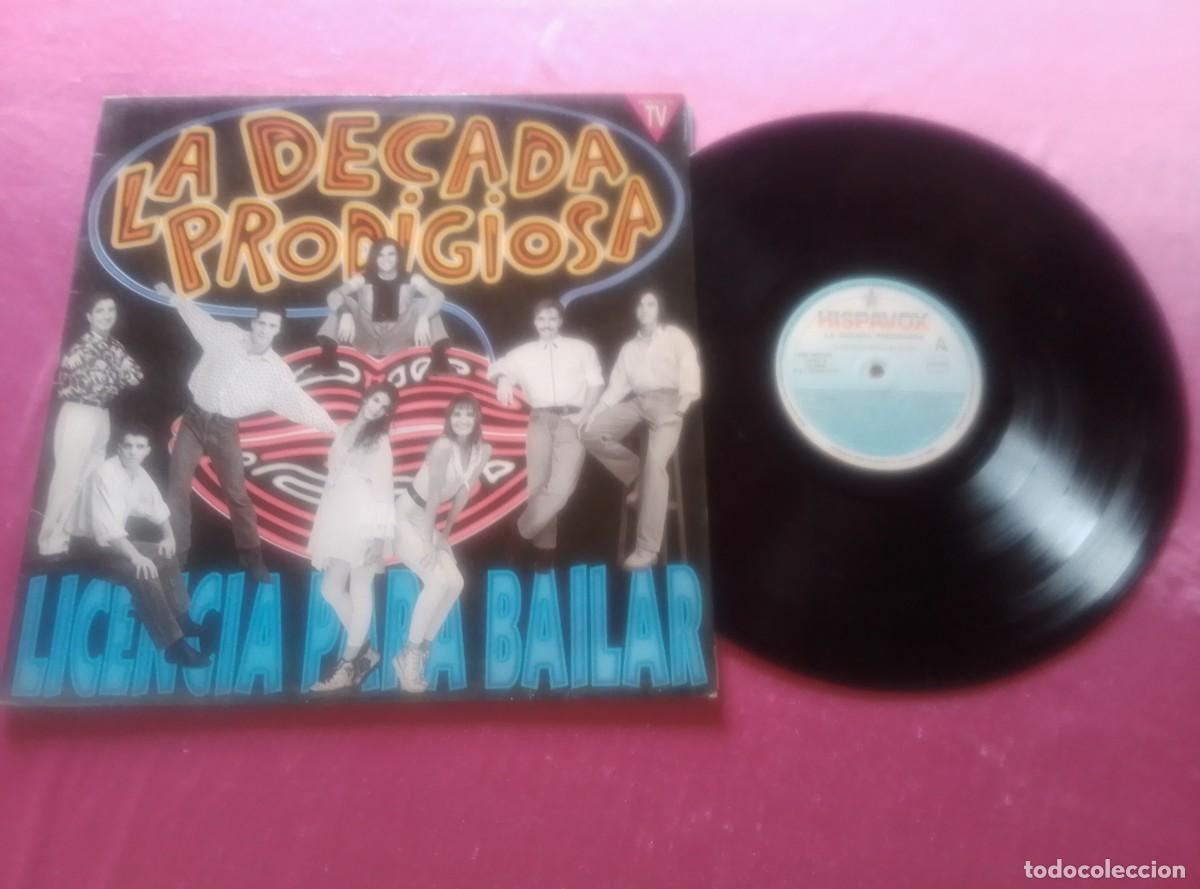 Discos de vinilo: LA D&Eacute;CADA PRODIGIOSA LICENCIA PARA BAILAR LP L31 42