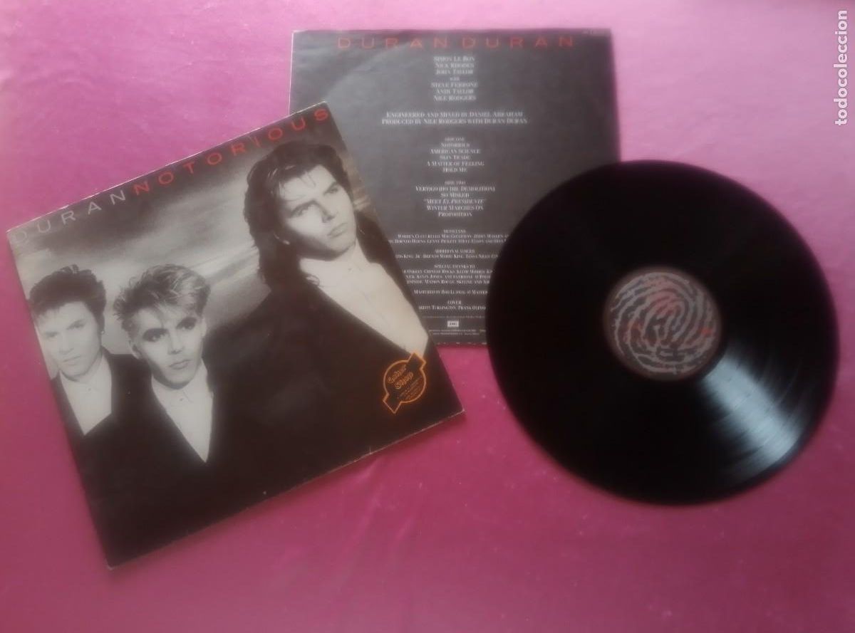 Discos de vinilo: DUR&Aacute;N DUR&Aacute;N NOTORIOS LP L31 42