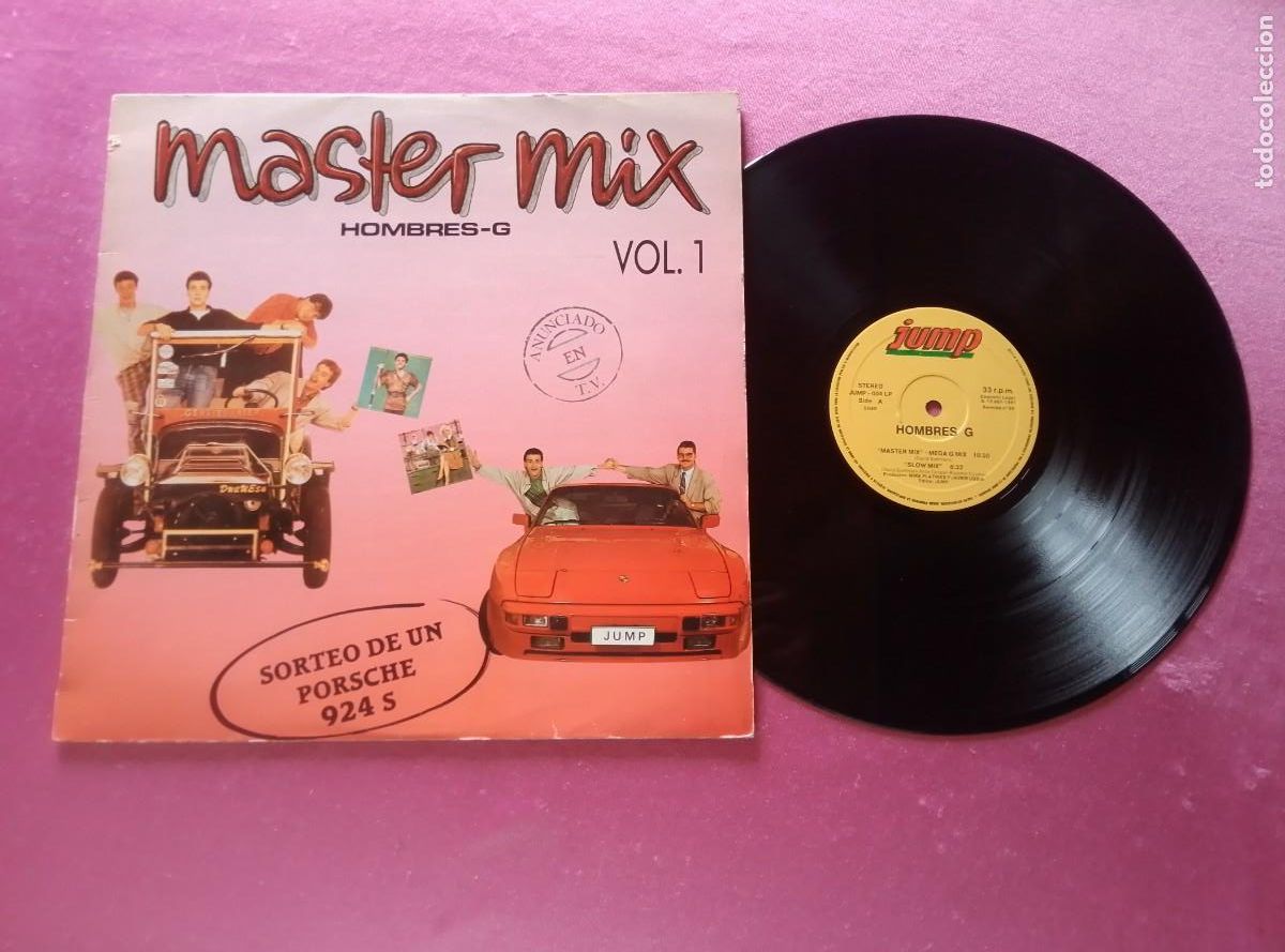 Discos de vinilo: HOMBRES G MASTER MIX SLOW MIX LP L31 42