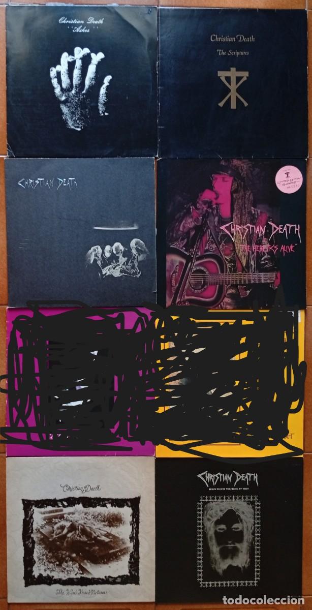 Discos de vinilo: CHRISTIAN DEATH : 6 DISCOS DE VINILO ORIGINALES (1985-1991)
