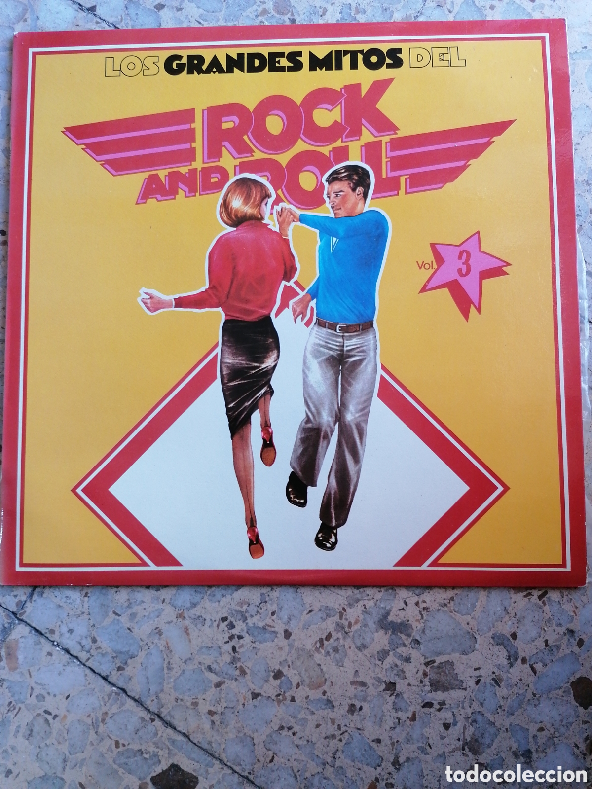 Vinyl records: LP LOS GRANDES MITOS DEL ROCK AND ROLL VOL 3