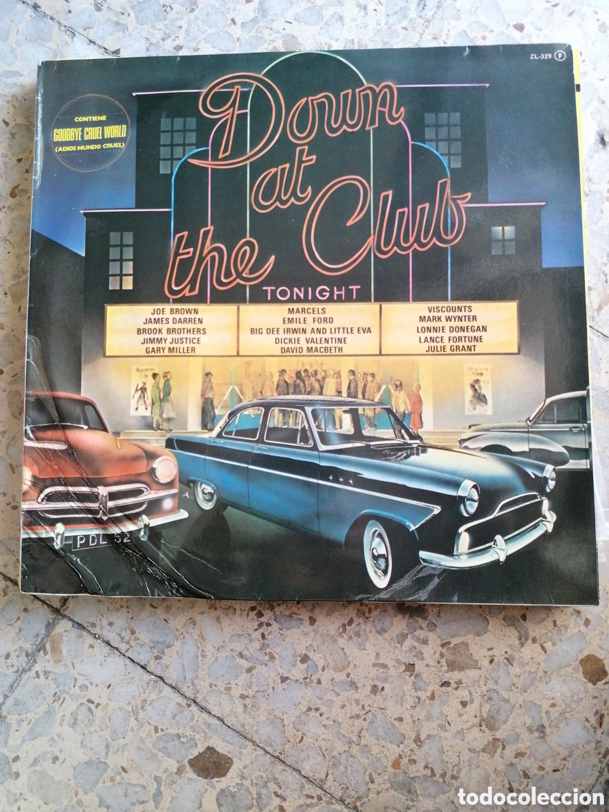 Discos de vinilo: LP DOWN AT THE CLUB 1980 ESPA&Ntilde;A PROMOCIONAL DISCO EXCELENTE
