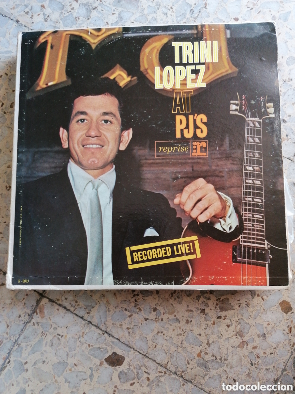 Discos de vinilo: LP TRINI LOPEZ AT PJ&acute;S 1963 USA - Foto 1