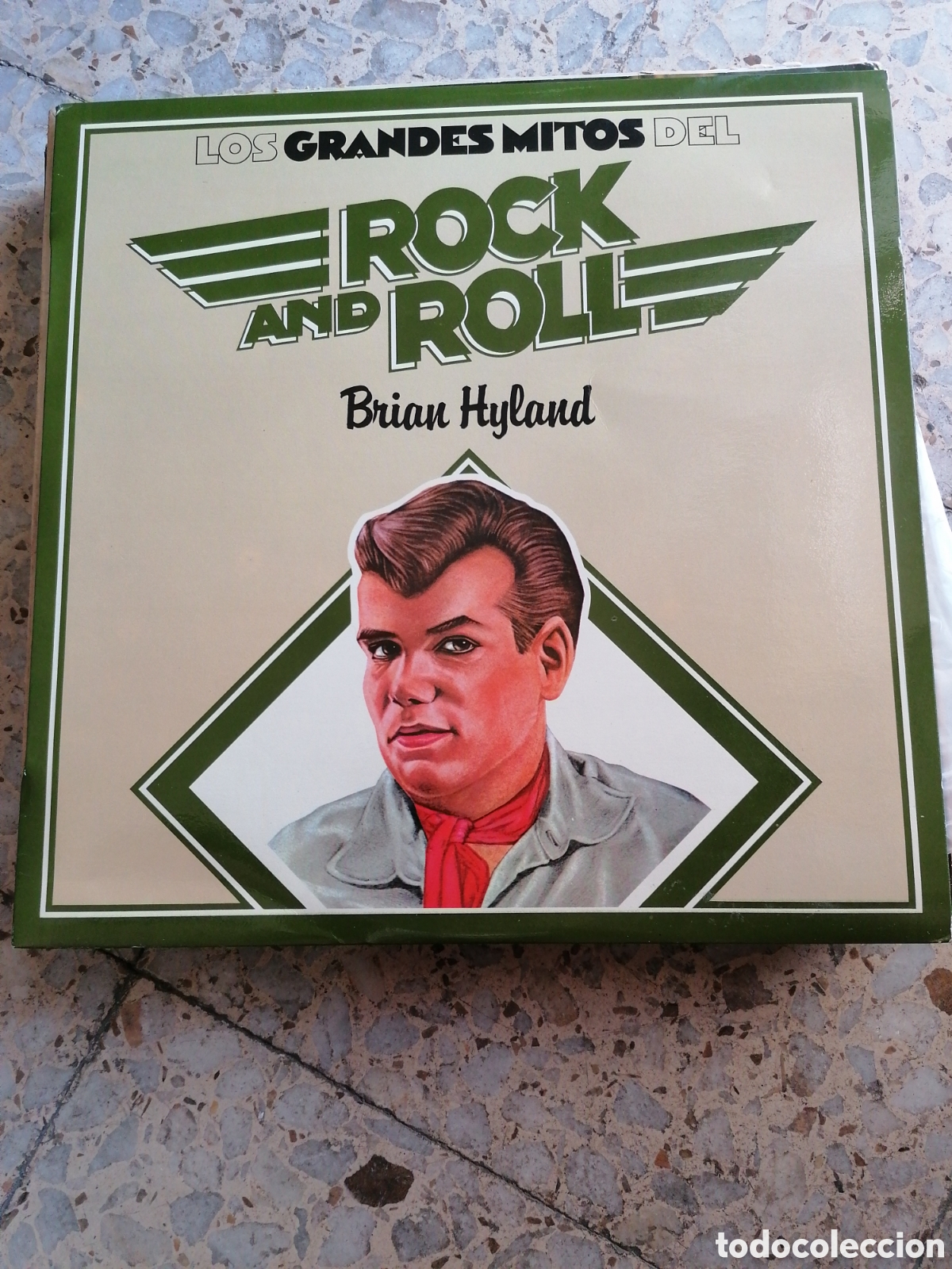 Discos de vinilo: LP BRIAN HYLAND LOS GRANDES MITOS DEL ROCK AND ROLL 1978 ESPA&Ntilde;A