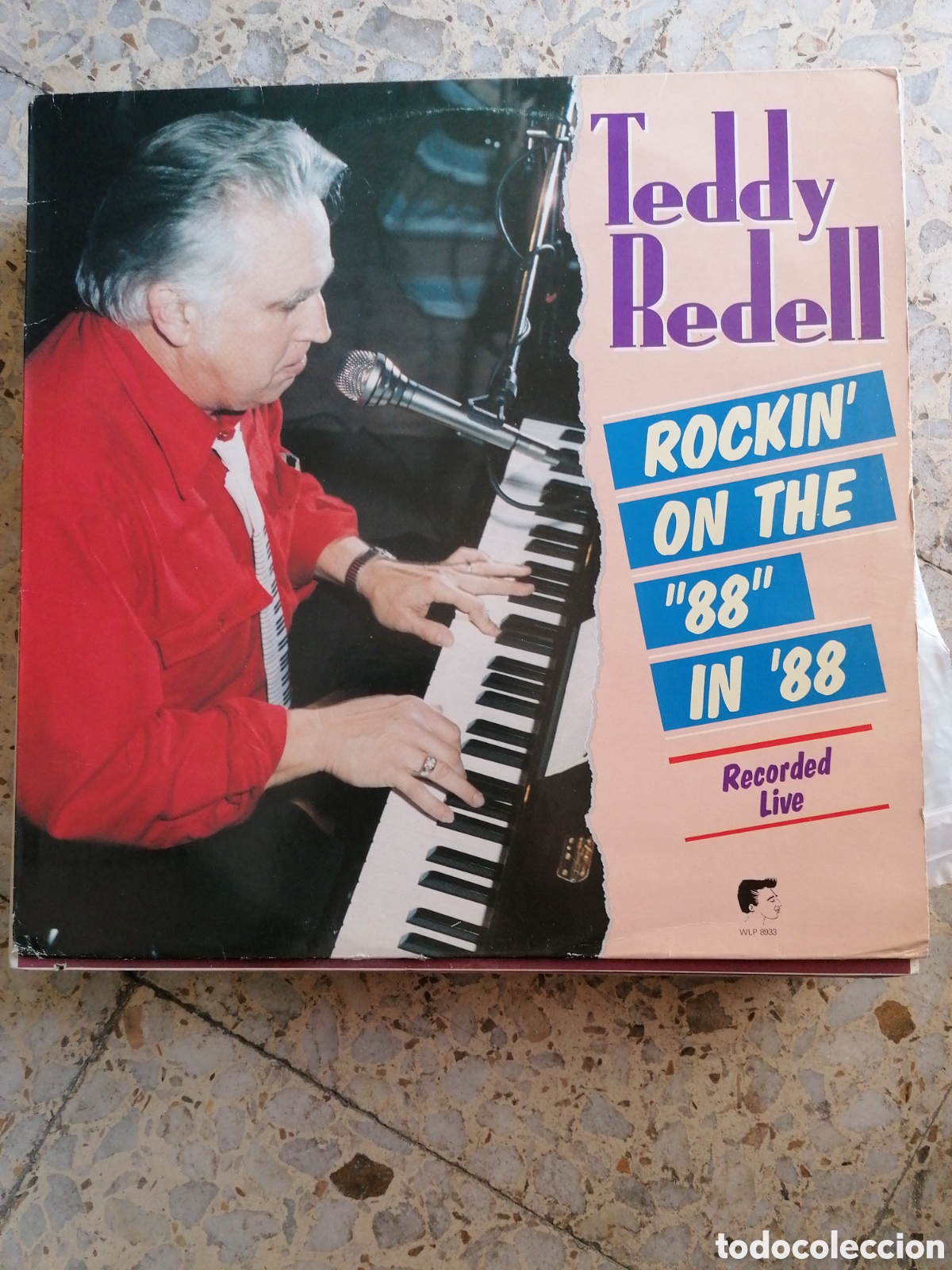 Discos de vinilo: LP TEDDY REDELL ROCKING ON THE 88 1988 UK