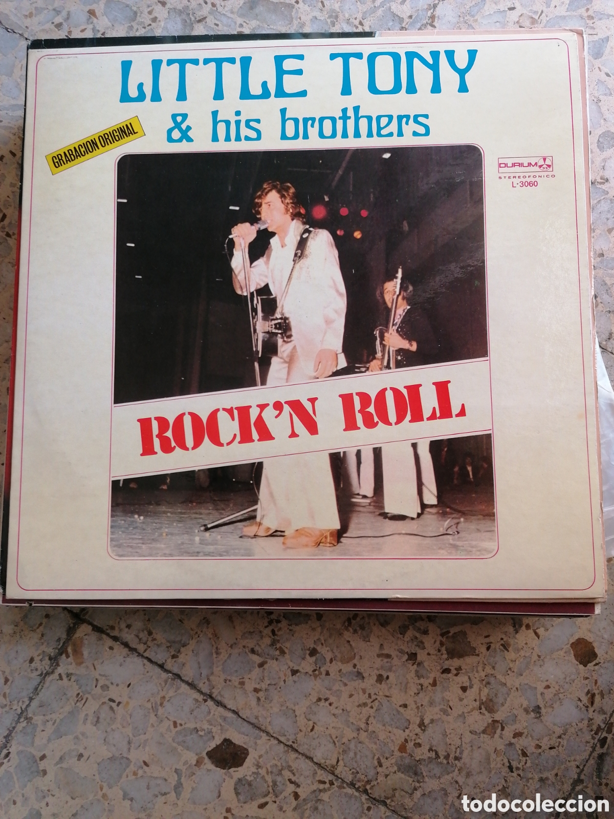 Discos de vinilo: LP LITTLE TONY & HIS BROTHERS ROCK AND ROLL 1978 ESPA&Ntilde;A