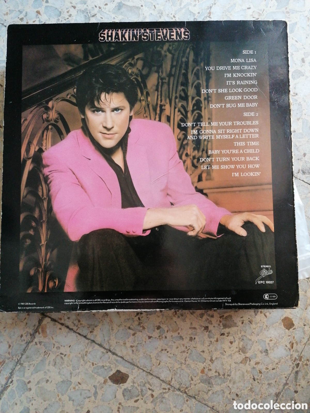 Discos de vinilo: LP SHAKY MONA LISA 1990 UK - Foto 2