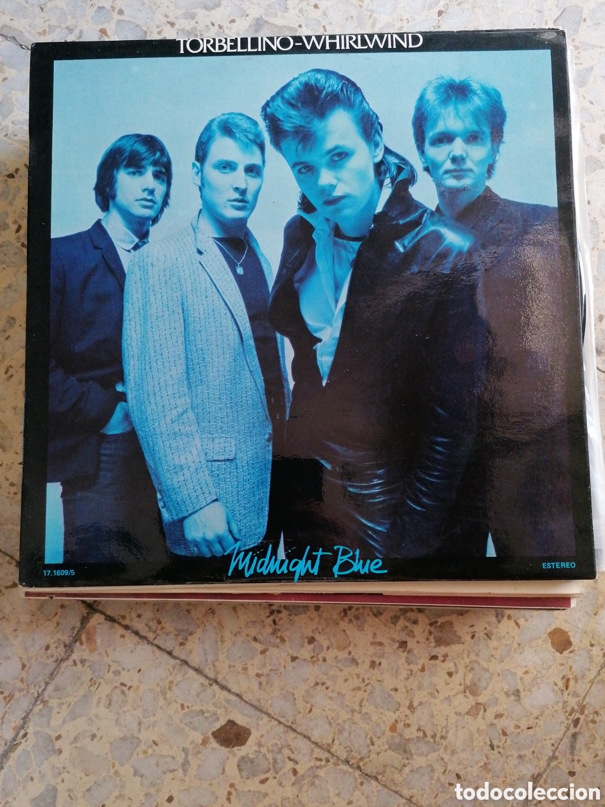 Discos de vinilo: LP WHIRLWIND TORBELLINO MIDNIGHT BLUE 1980 ESPA&Ntilde;A