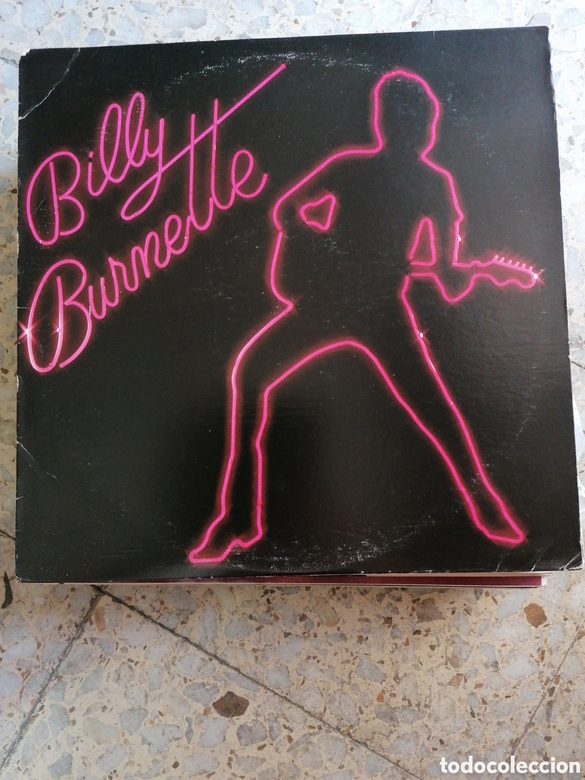 Discos de vinilo: LP BILLY BURNETTE IN JUST A HEARTBEAT 1980 USA INSERT