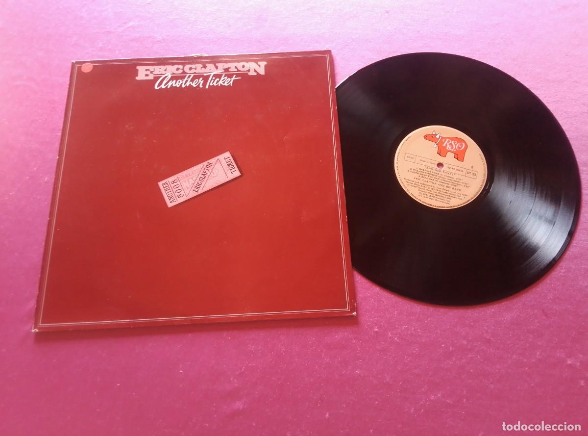 Vinyl records: ERIC CLAPTON ANOTHER TICKET 1981 LP L31 41