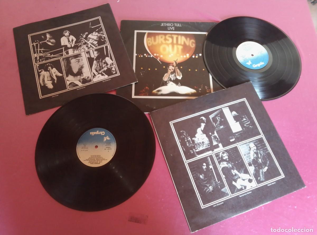 Vinyl records: JETHRO TULL LIVE BURSTING OUT 1976LP L31 41