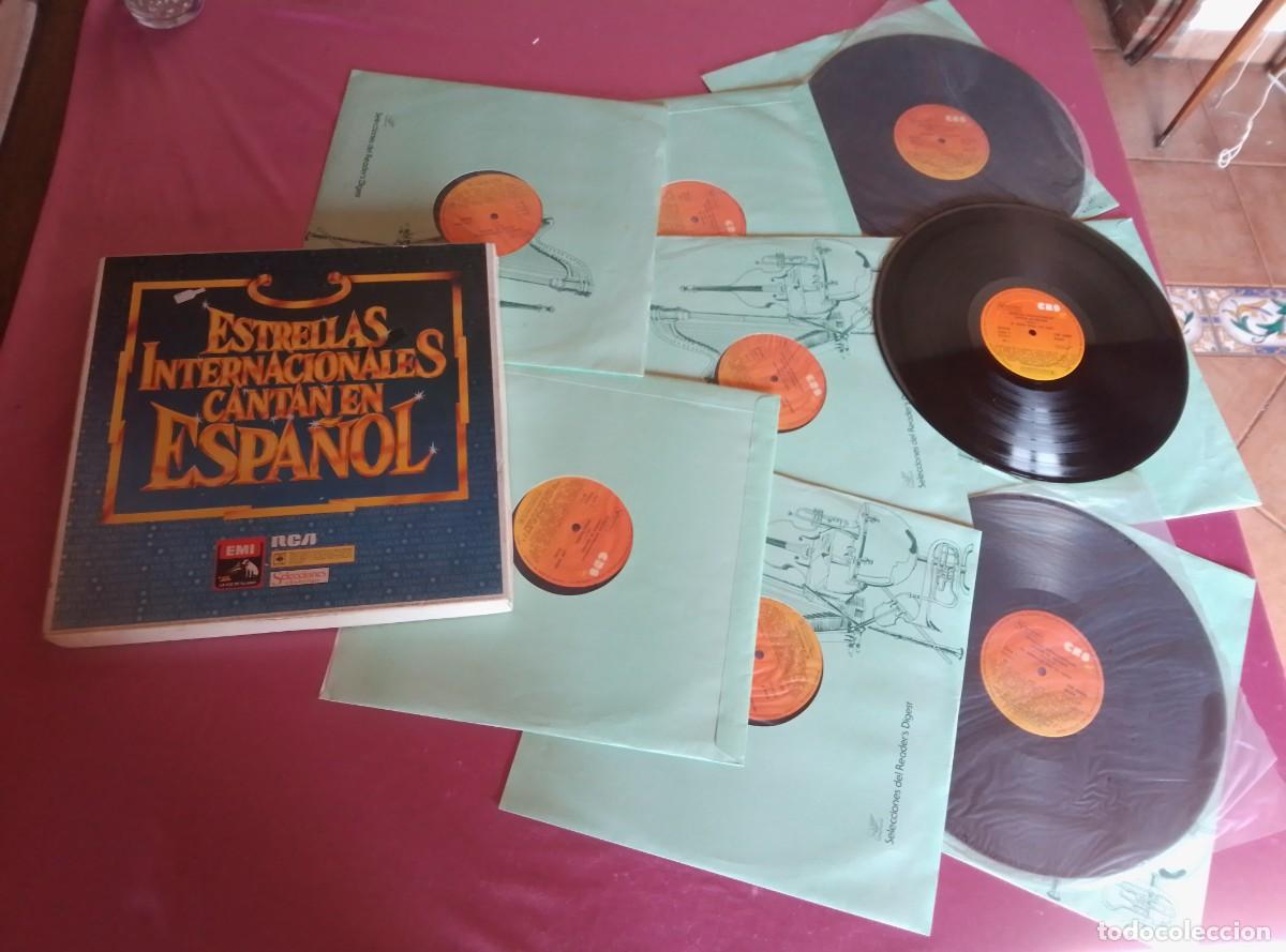 Discos de vinilo: ESTRELLAS INTERNACIONALES CANTAN EN ESPA&Ntilde;OL EL HUMO CIEGA TUS OJOS 8 DISCOS LP L31 41