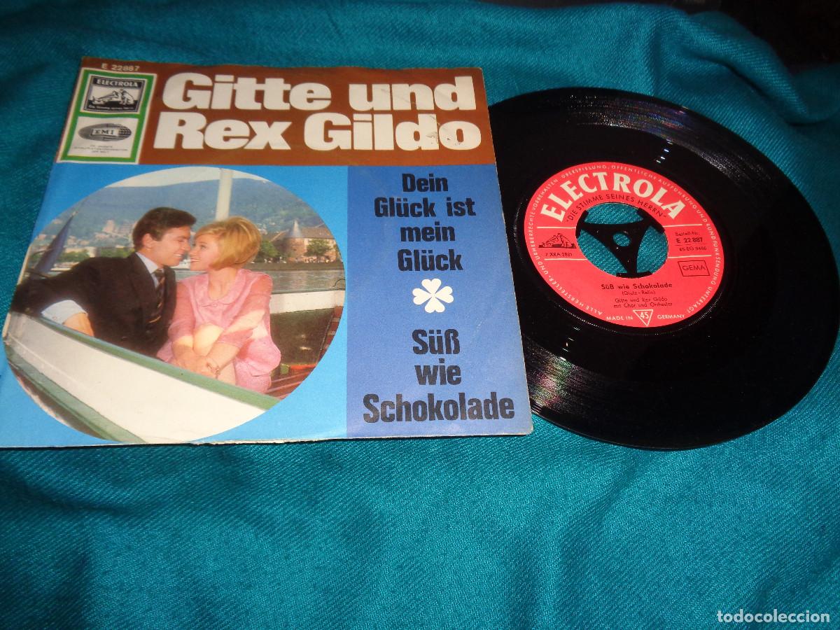 Discos de vinilo: GITTE UND REX GILDO. DEIN GLUCK IST MEIN GLUCK.. ELECTROLA, 1965. GERMANY. IMPECABLE (#)