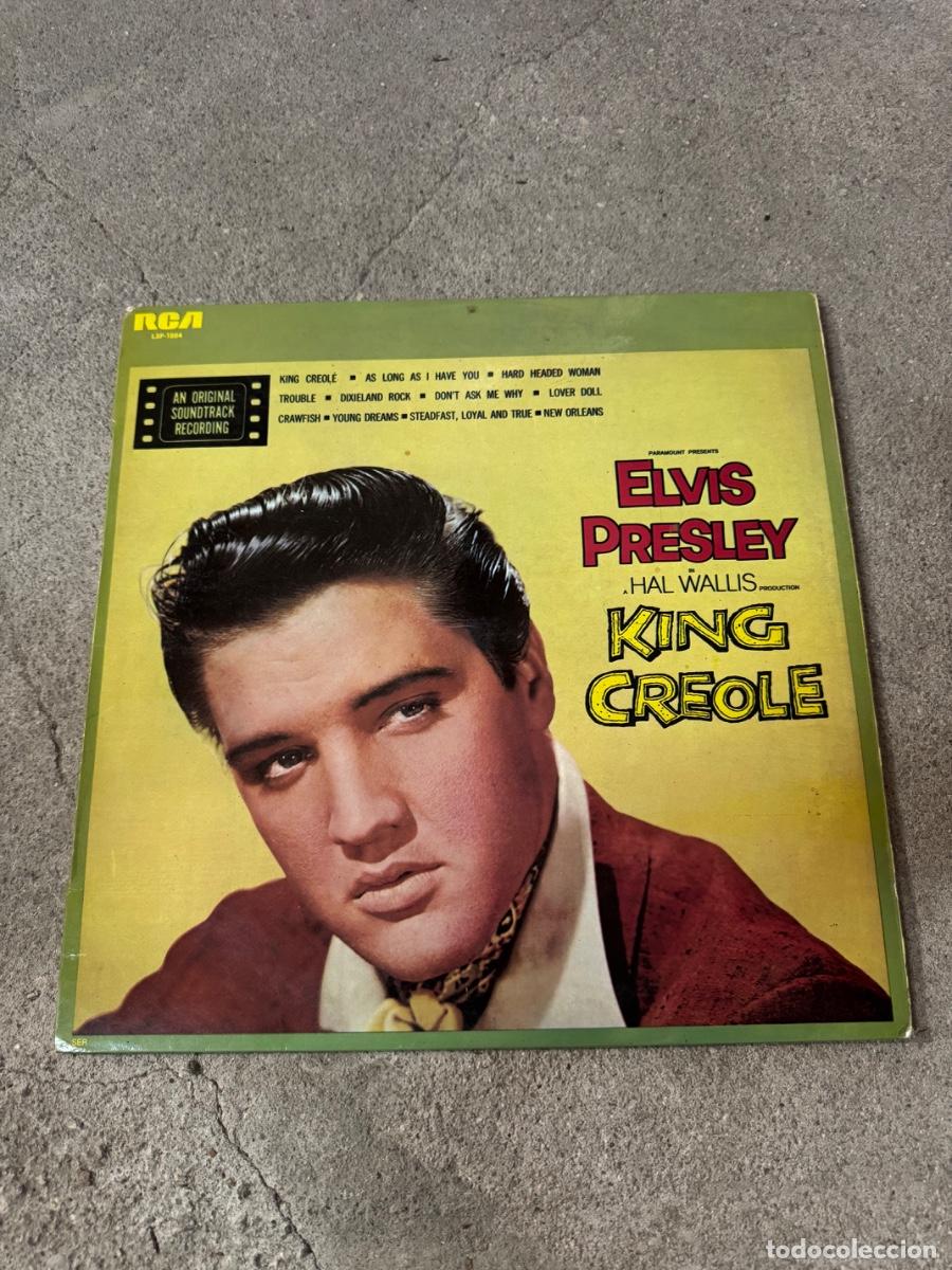 Discos de vinilo: Disco LP ELVIS PRESLEY, KING CREOLE 1976