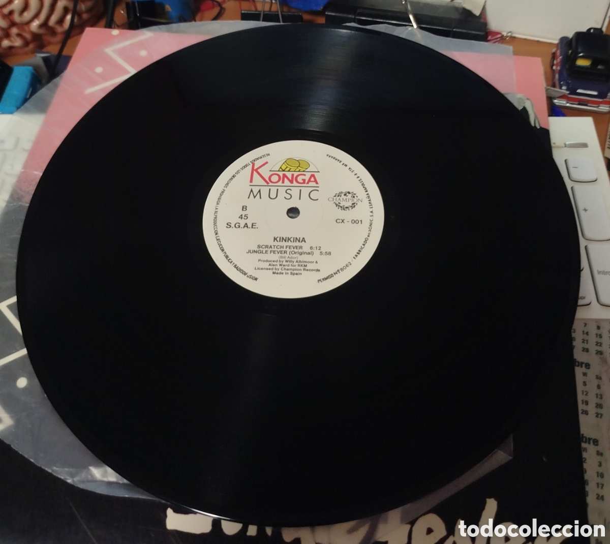 Discos de vinilo: Kinkina - Jungle Fever - Foto 2