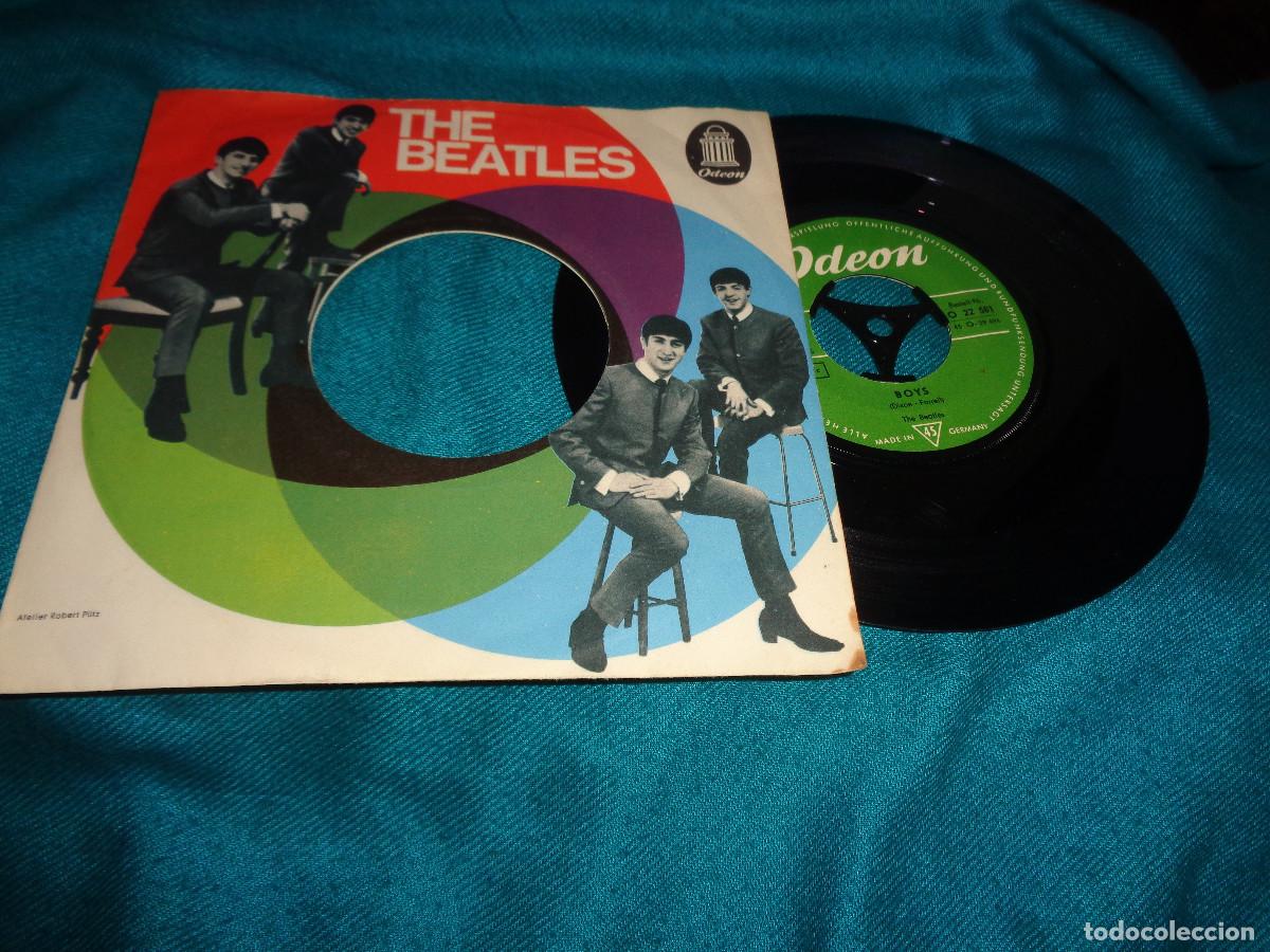 Discos de vinilo: THE BEATLES. TWIST AND SHOUT / BOYS. ODEON, 1963. GERMANY. IMPECABLE (#)