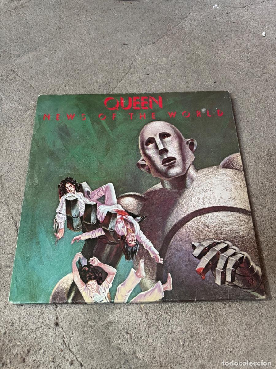 Discos de vinilo: Disco LP QUEEN News Of The World 1977