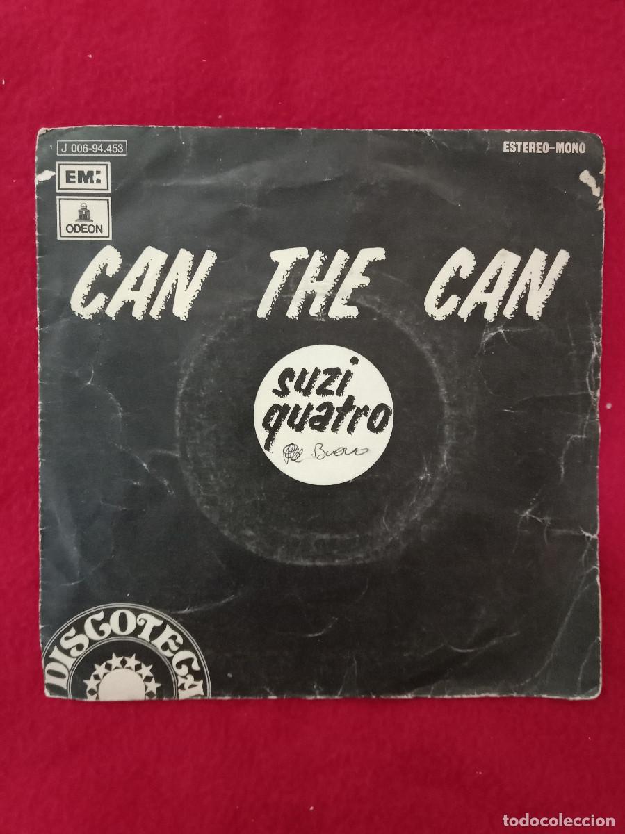 Discos de vinilo: Suzi Quatro - Can The Can / Ain&acute;t ya Somethin&acute;Honey - Edit. Odeon. 1973