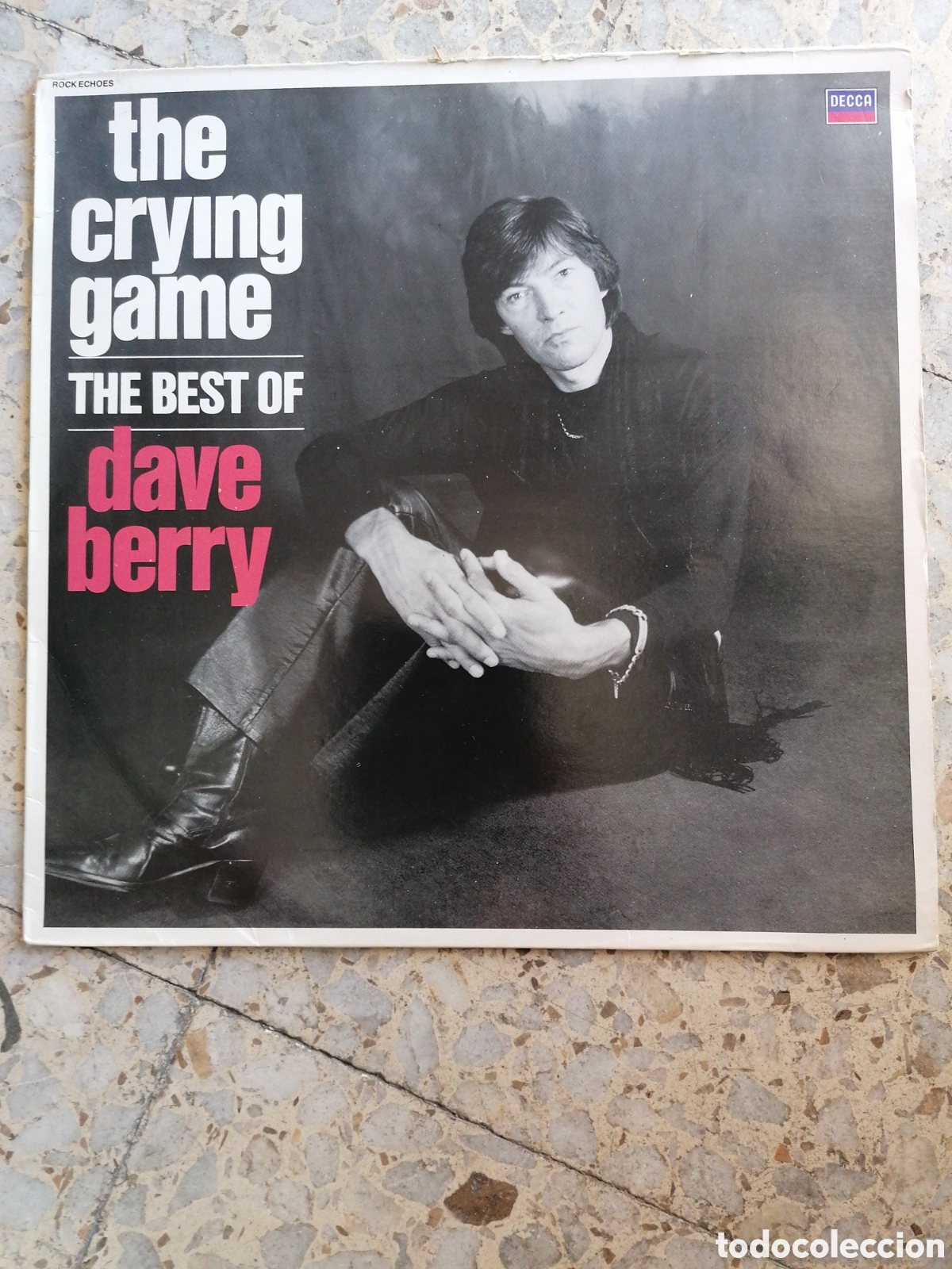 Discos de vinilo: LP DAVE BERRY THE CRYING GAME THE BEST 1983 UK