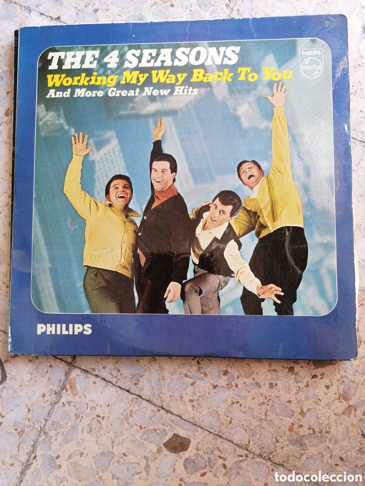 Discos de vinilo: LP THE 4 SEASONS WORKING MY WAY BACK TO YOU 1965 UK