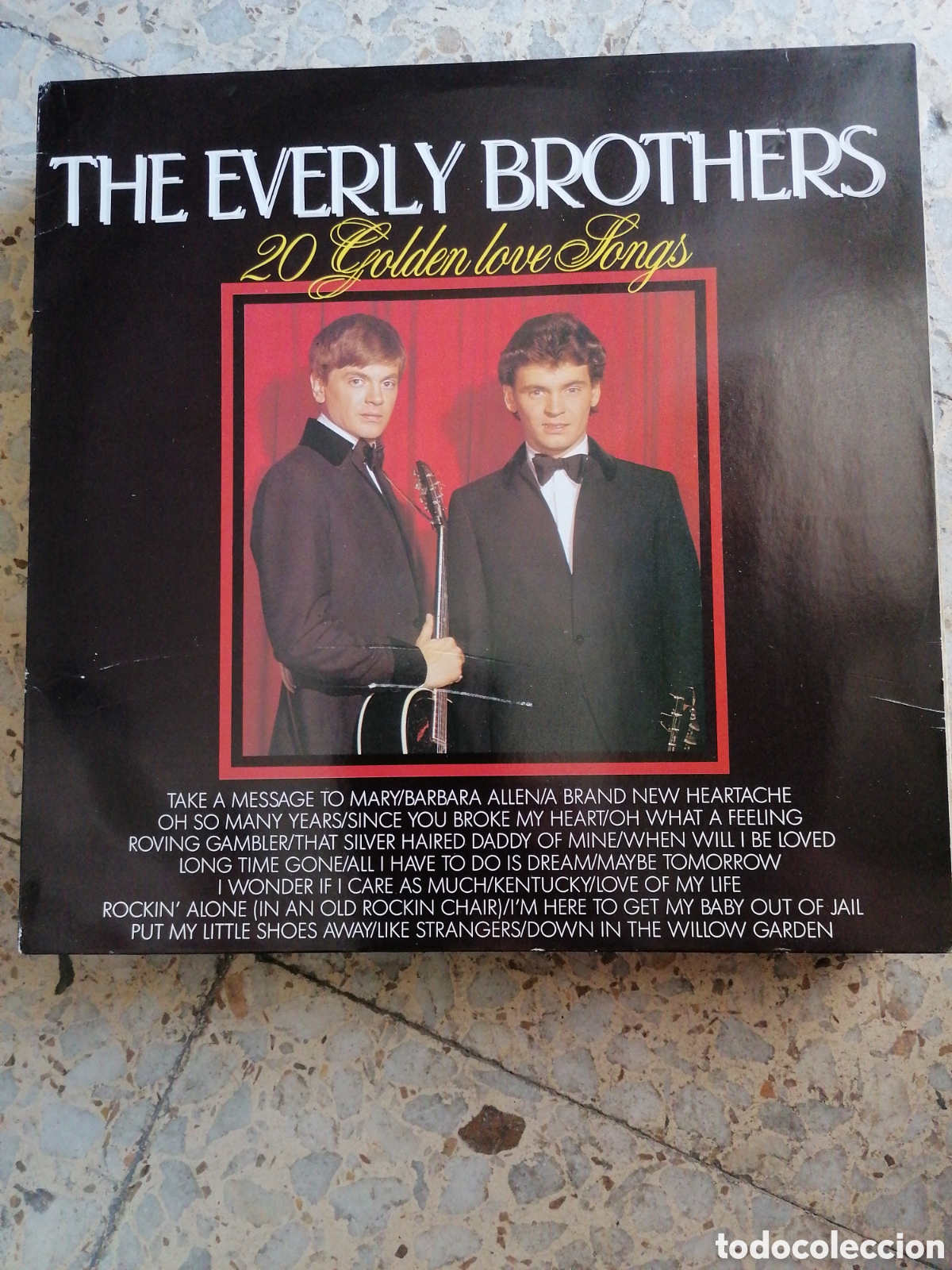 Vinyl records: LP THE EVERLY BROTHERS 20 GOLDEN LOVE SONGS HOLANDA