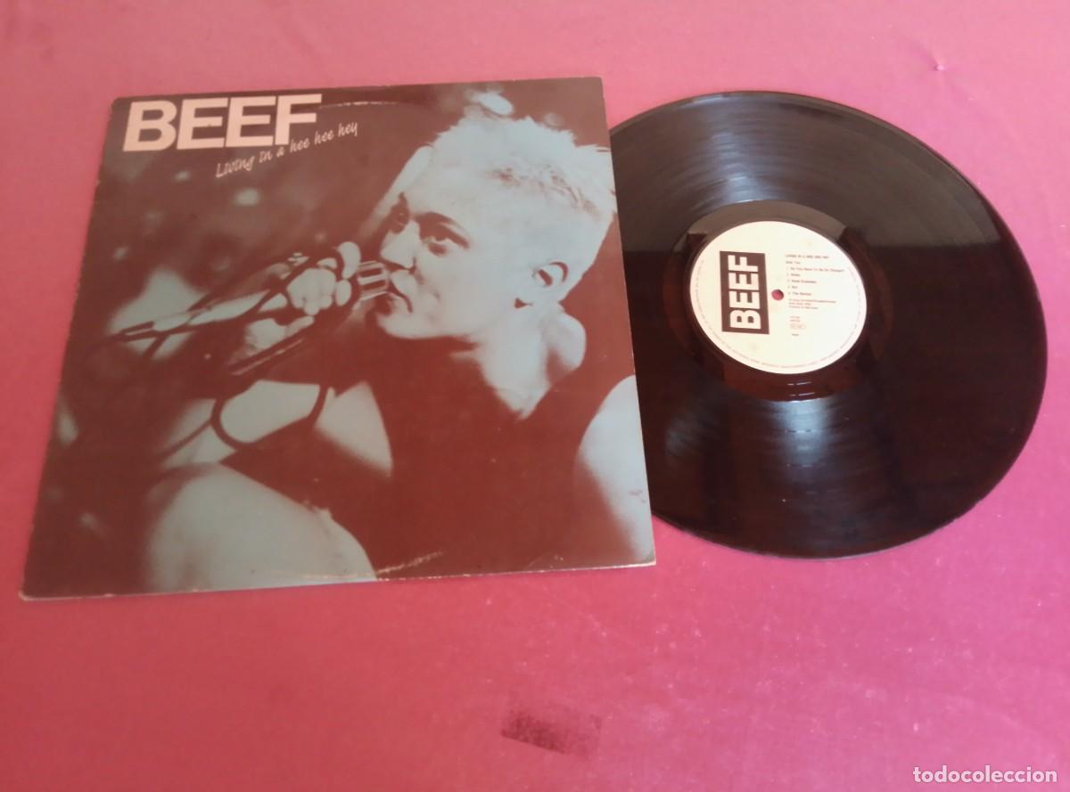 Discos de vinilo: BEEF LIVING IN A HEE HEY LP L31 32