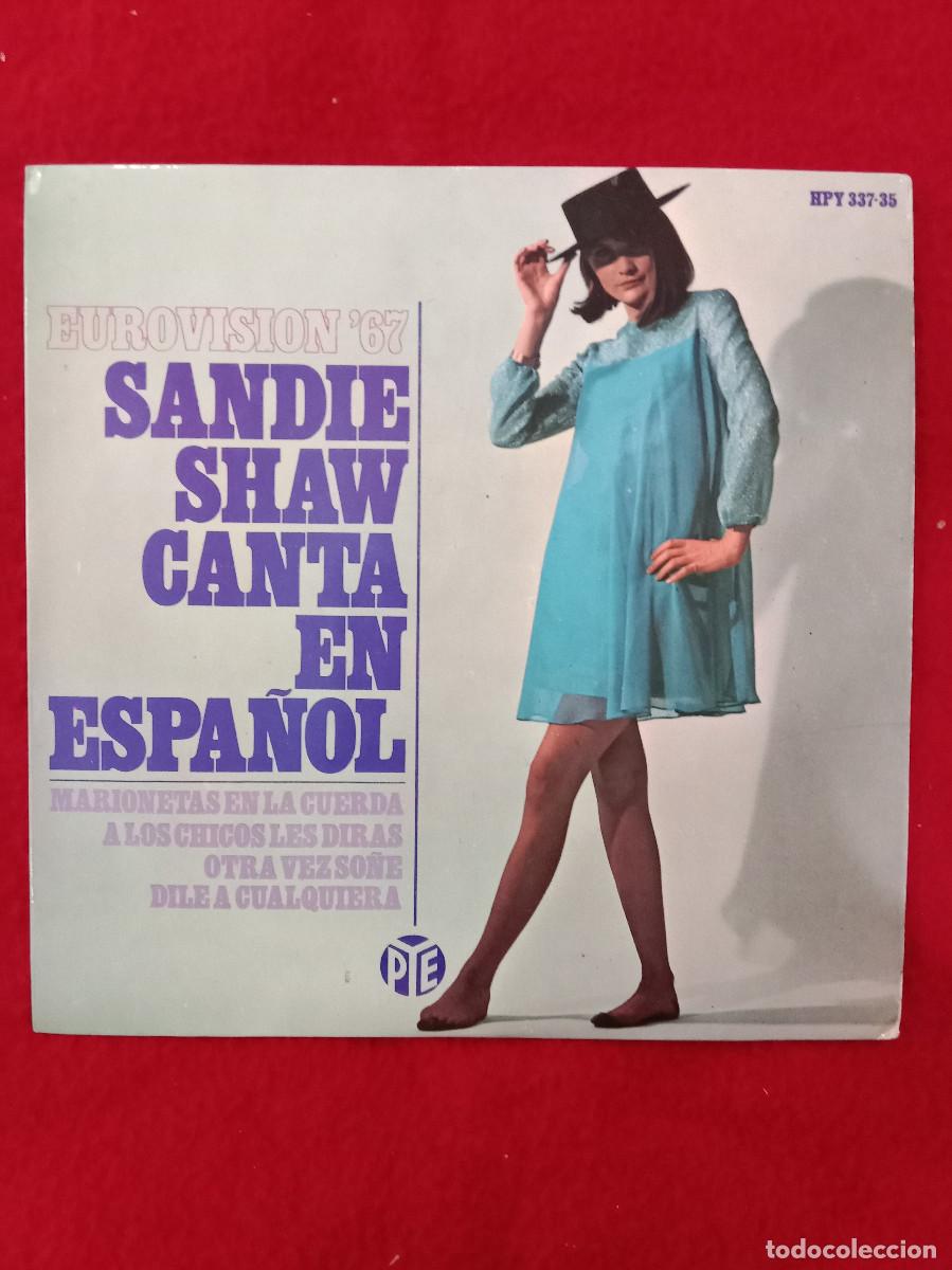 Discos de vinilo: Dandie Shaw - Eurovisi&oacute;n&acute;67 - Marionetas en la Cuerda / Otra Vez So&ntilde;&eacute;... - Edit. HispaVox. 1967
