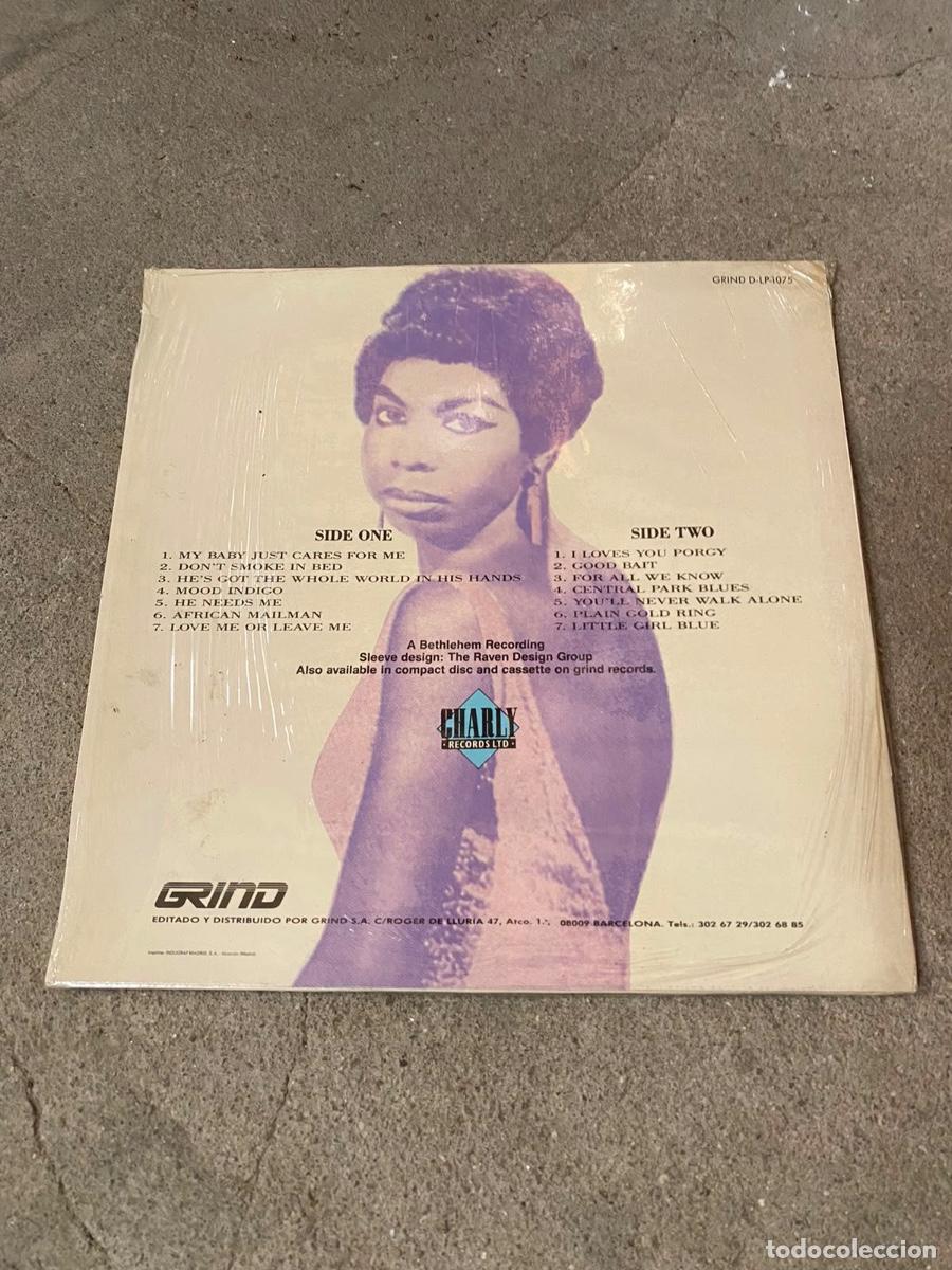 Discos de vinilo: Disco LP NINA SIMONE - MY BABY JUST CARES FOR ME 1988