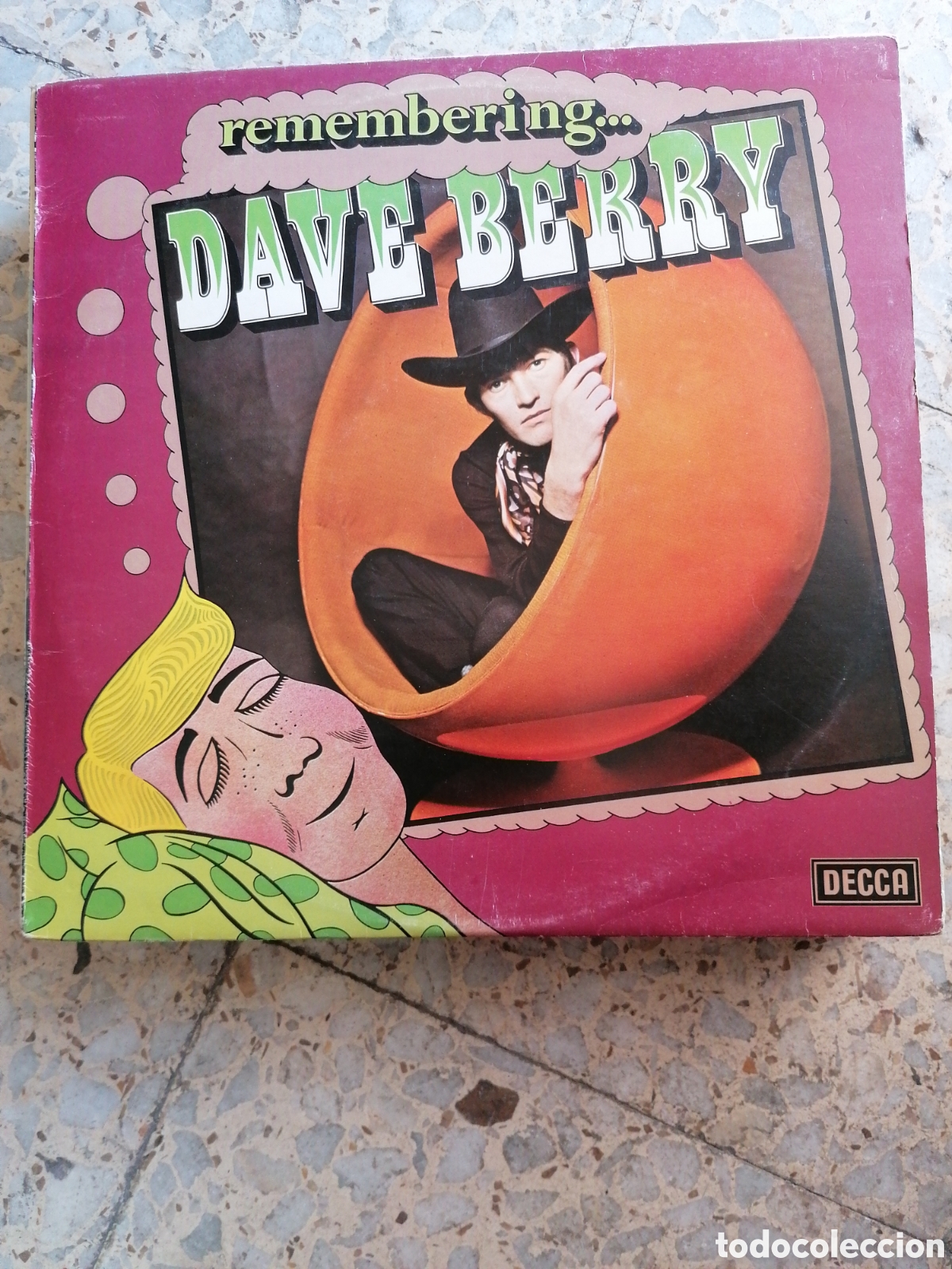 Discos de vinilo: LP DAVE BERRY REMEMBERING 1968 UK