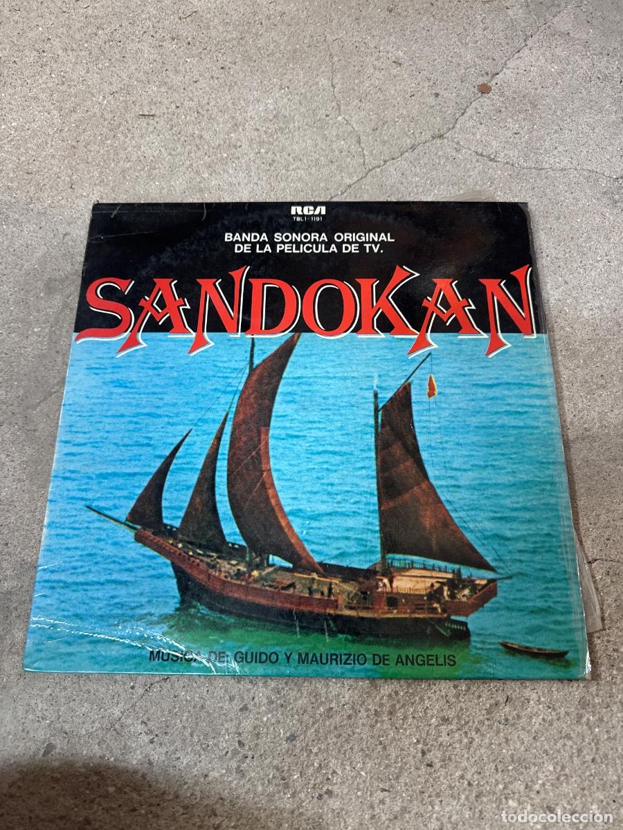 Discos de vinilo: Disco LP Sandokan - BSO Serie TV - Edici&oacute;n de 1976 de Espa&ntilde;a