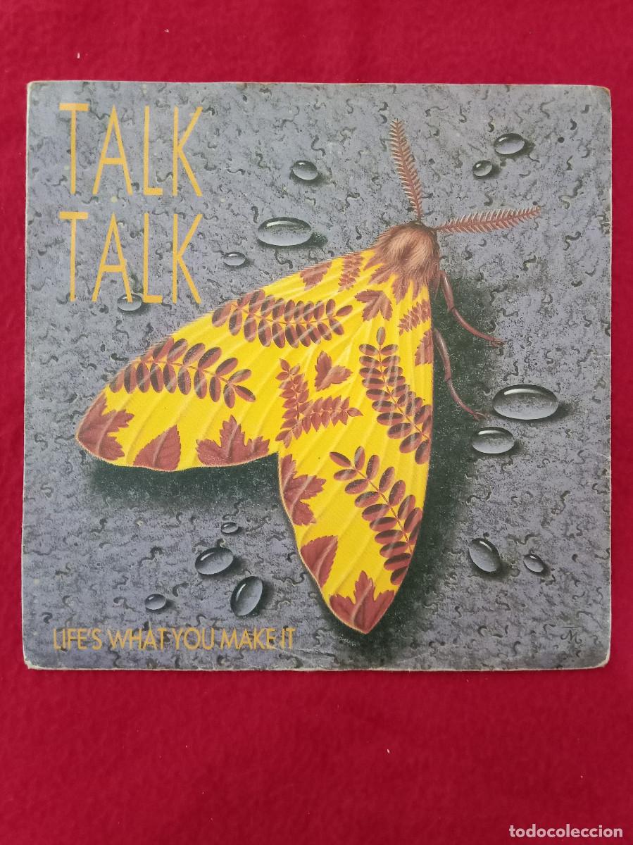 Discos de vinilo: Talk Talk - Life&acute;s What You Make It / It&acute;s Getting Late In The Evening - Edit. EMI. 1985