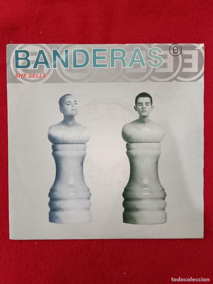 Discos de vinilo: Banderas - She Sells / She Sells (Alternative 7&rdquo; Mix) - Edit. London. 1991