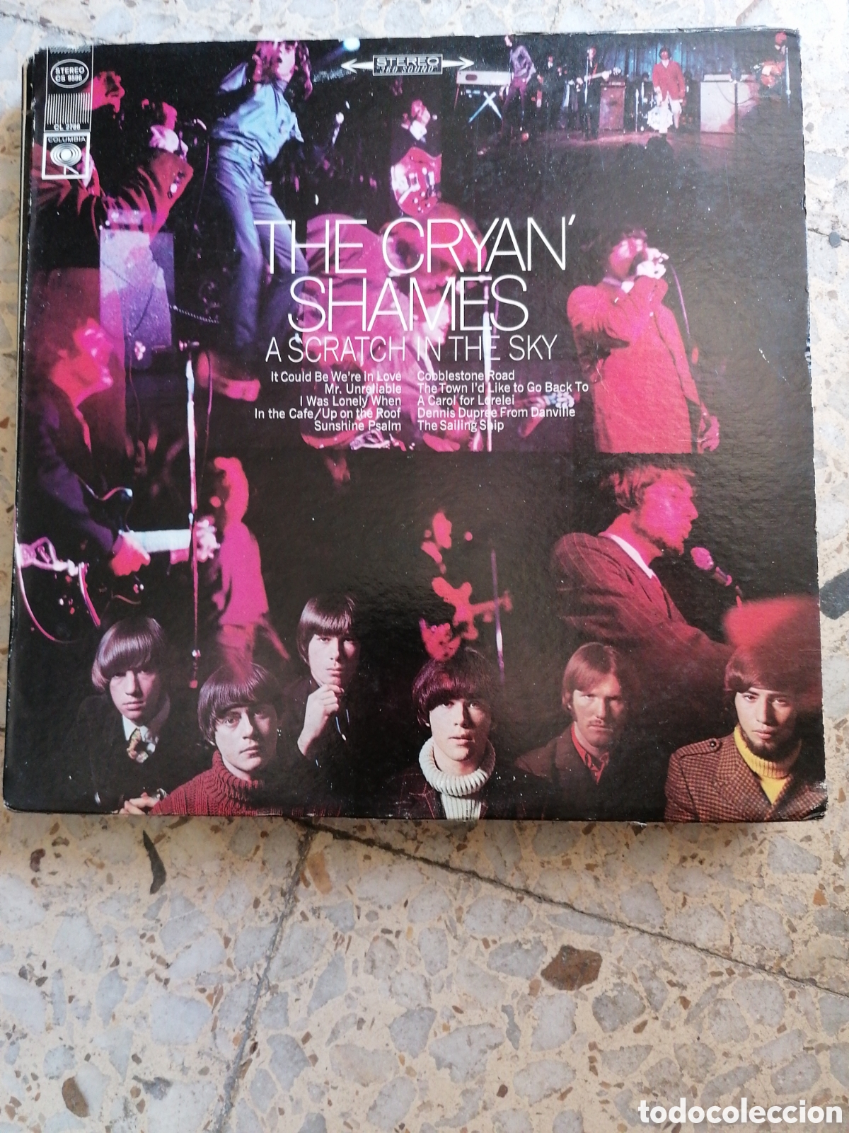 Discos de vinilo: LP THE CRYAN SHAMES A SCRATH IN THE SKY 1967 US