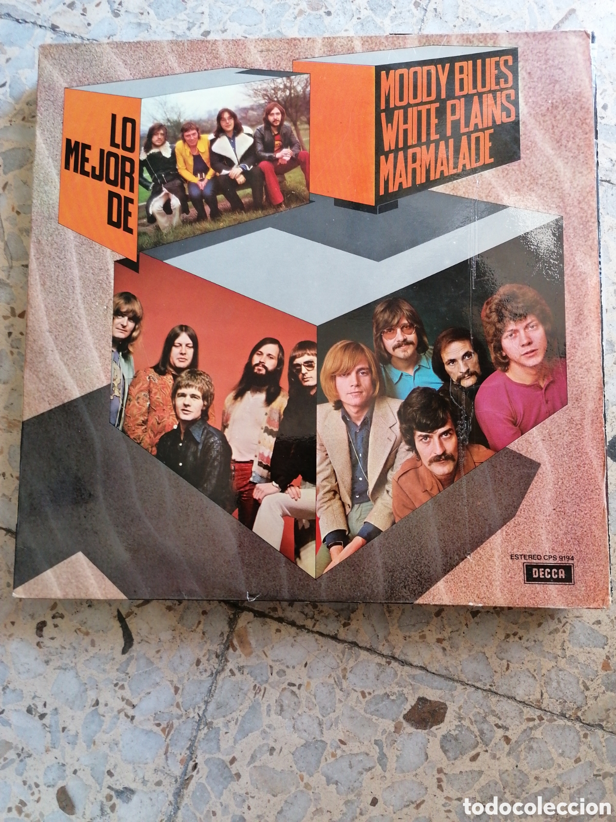 Discos de vinilo: LP LO MEJOR DE MOODY BLUES WHITE PLAINS MARMALADE 1972 ESPA&Ntilde;A