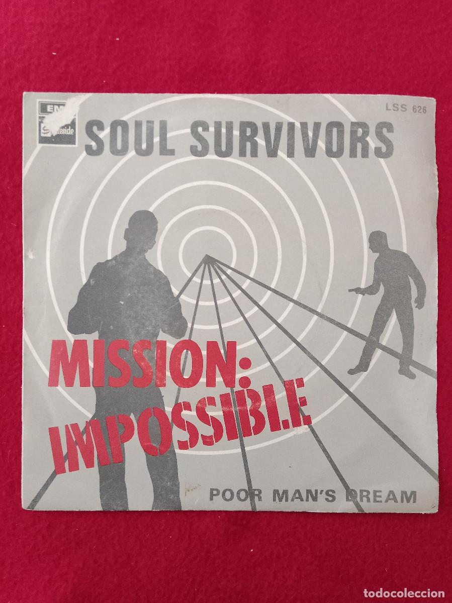 Discos de vinilo: Mission: Impossible - Poor Man&acute;s Dream - Impossible Mission - Soul Survivors - Edit. Stateside. 1968