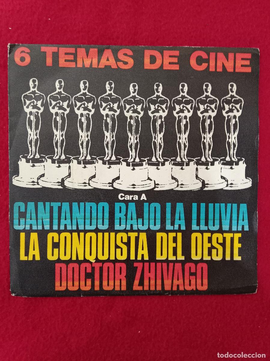 Discos de vinilo: 6 Temas de Cine - Doctor Zhivago/Nacida Libre/La Conquista del Oeste... - Edit. Polydor. 1980