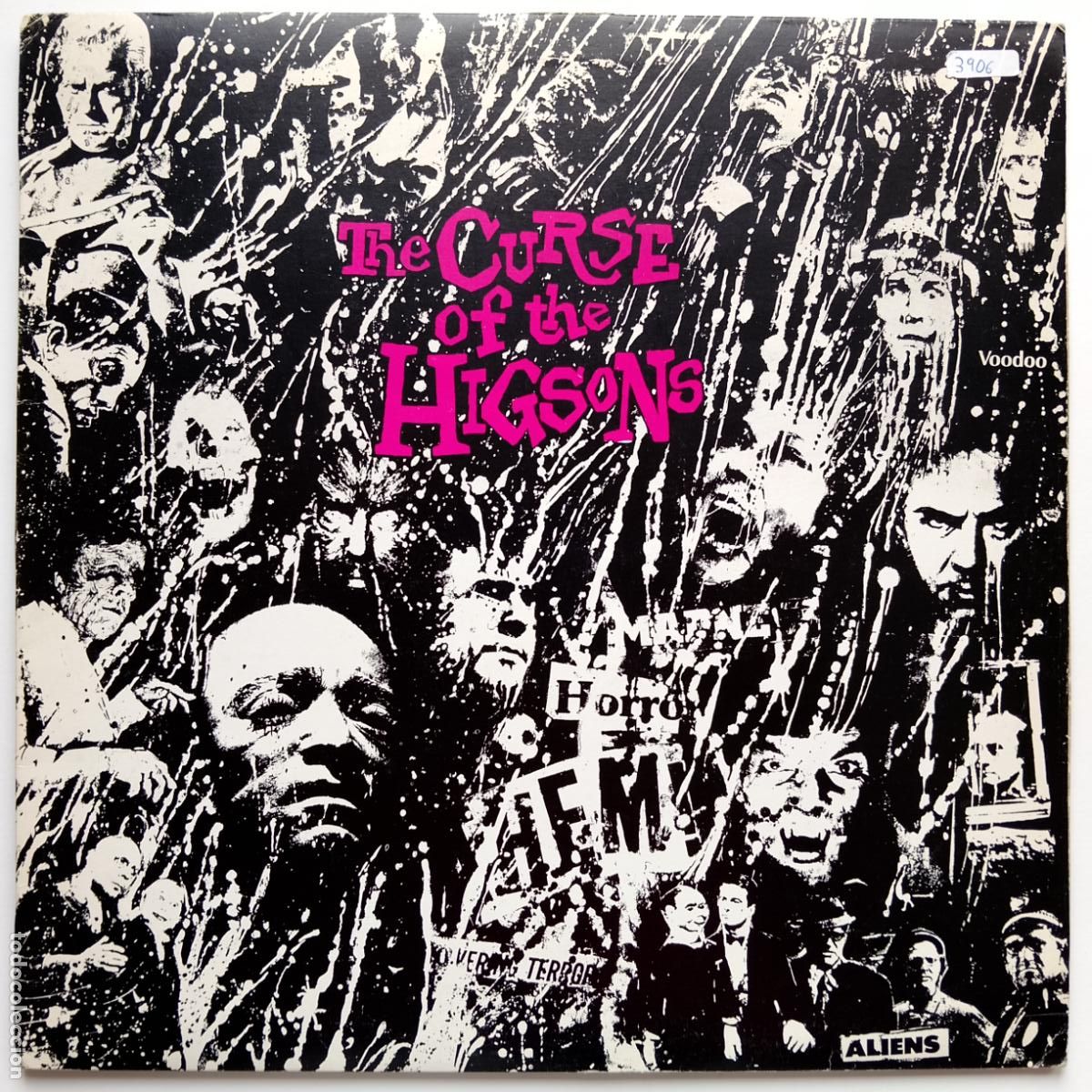 Discos de vinilo: The Higsons-The Curse Of...(LP Hispavox 1984) post punk, the Fall, Killing Joke, Psychedelic Furs,