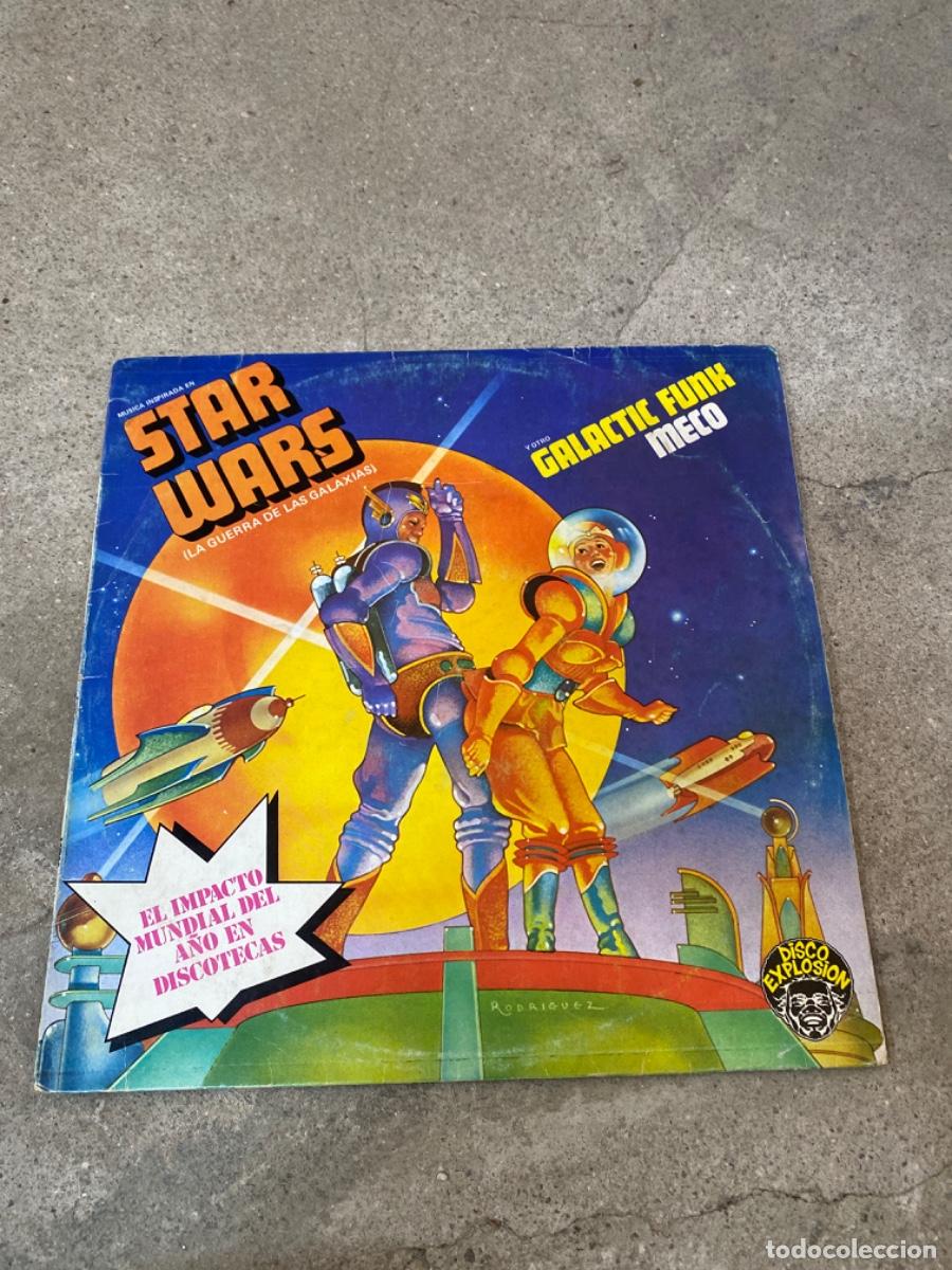Discos de vinilo: Disco LP STAR WARS AND OTHER GALACTIC FUNK MECO 1977