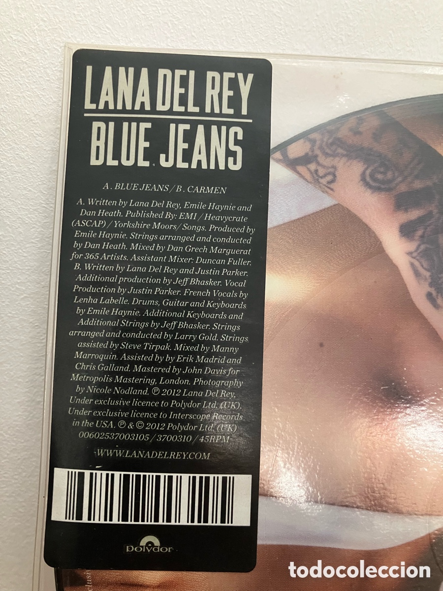 Discos de vinilo: Lana Del Rey - Blue Jeans - Foto 2