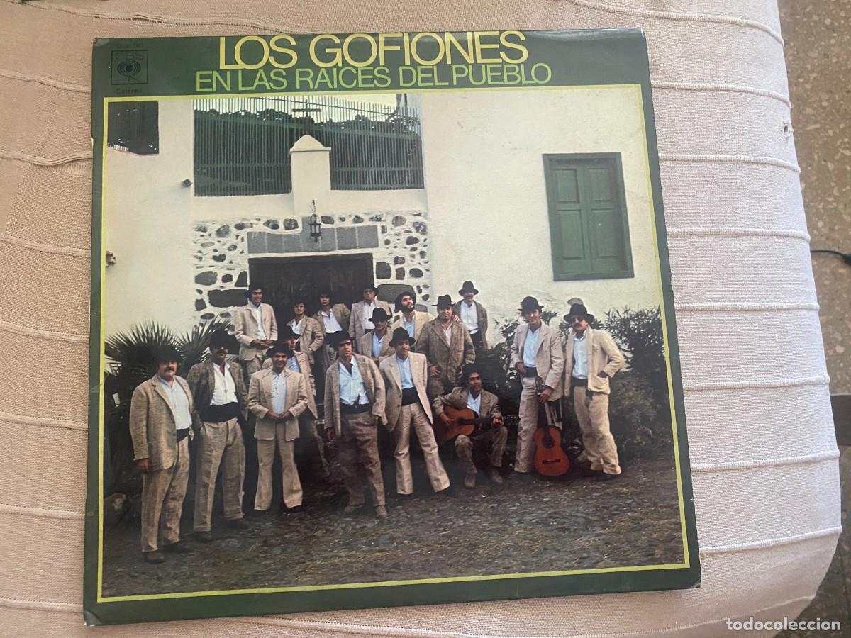 Discos de vinilo: LP LOS GOFIONES EN LAS RAICES DEL PUEBLO