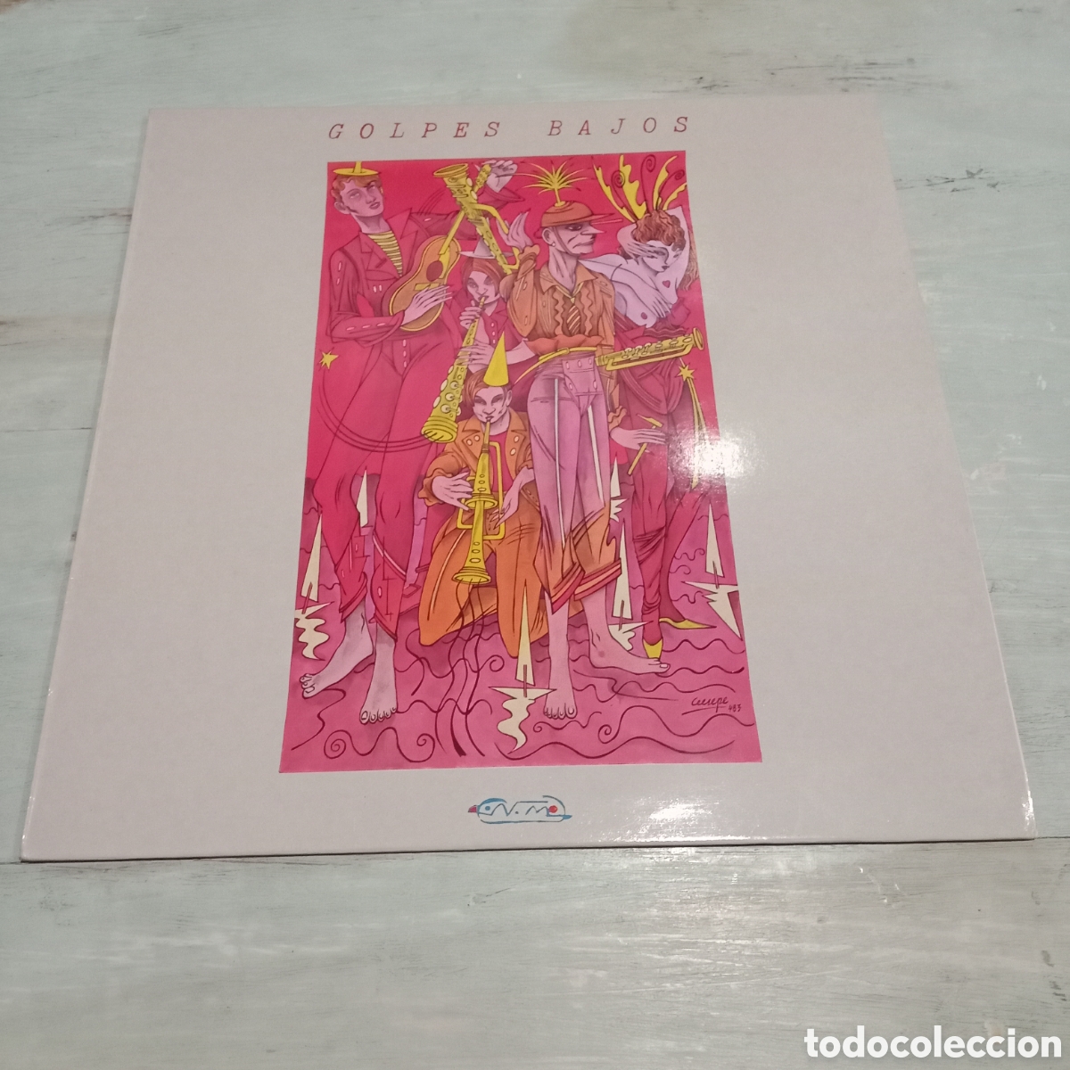 Discos de vinilo: GOLPES BAJOS - GOLPES BAJOS - MINI-ALBUM