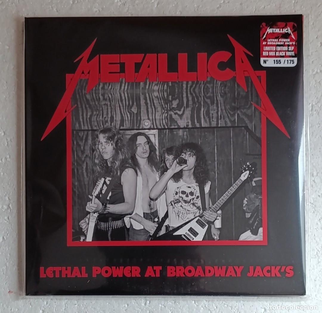 Discos de vinilo: Metallica . Letal power at Broadway Jack's