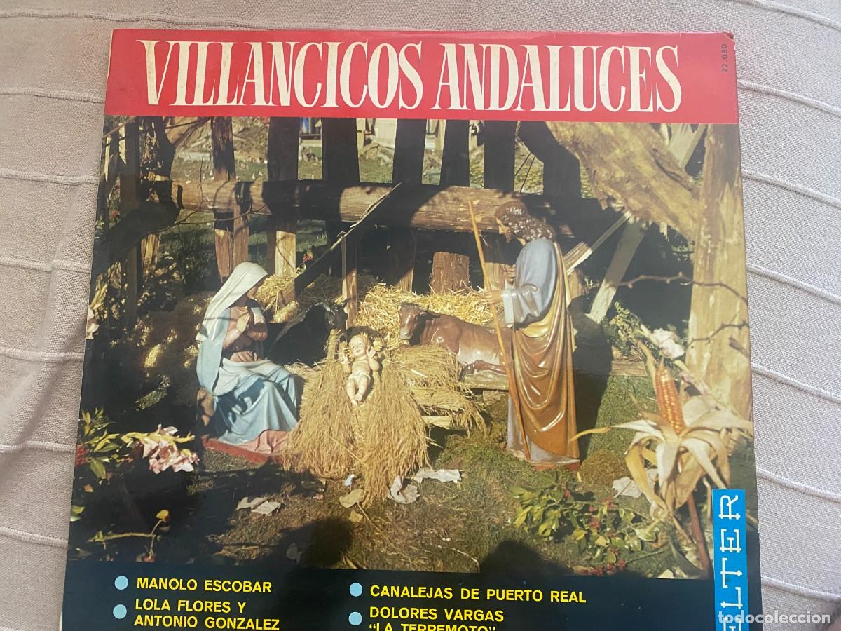 Discos de vinilo: LP VILLAQNCICOS ANDALUCES - VARIOS