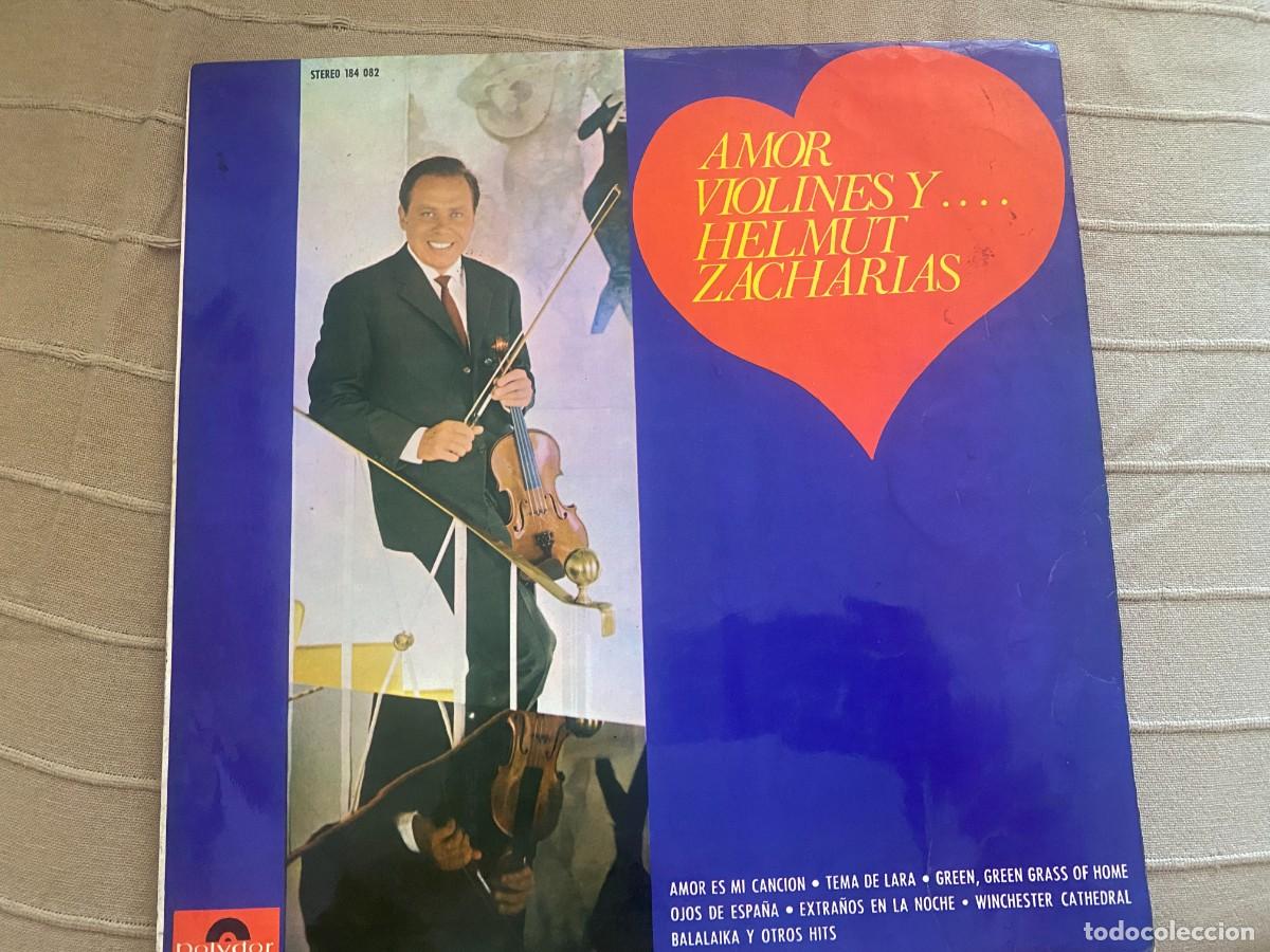 Discos de vinilo: LP HELMUT ZACHARIS - AMOR VIOLINES Y ...