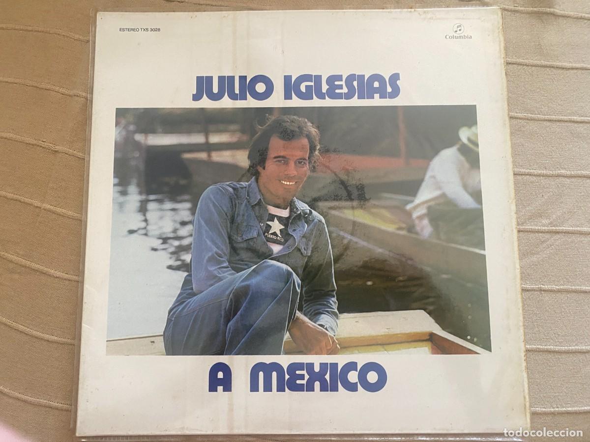 Discos de vinilo: LP JULIO IGLESIAS - A MEXICO - Foto 1