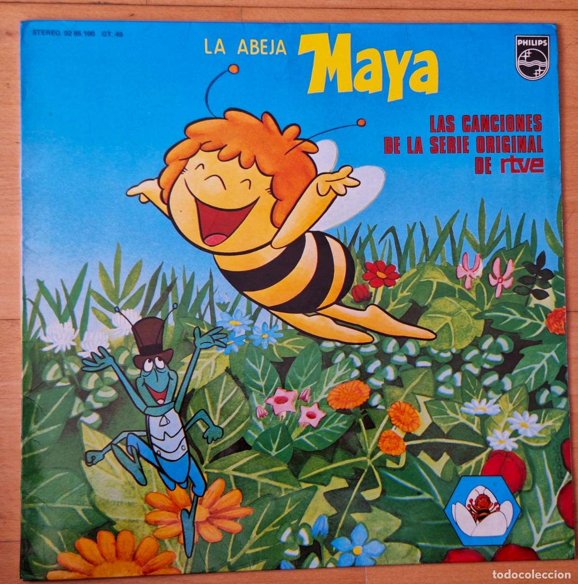Discos de vinilo: LA ABEJA MAYA - CANCIONES ORIGINALES DE LA SERIE - DISCO VINILO LP - PHILIPS 1978 - PERFECTO ESTADO