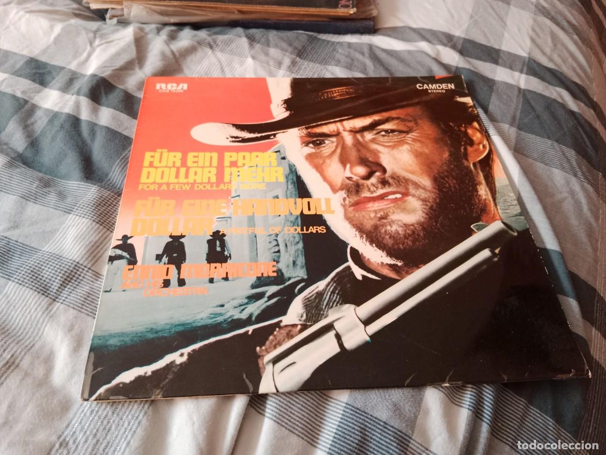 Discos de vinilo: Ennio Morricone And His Orchestra&ndash; F&uuml;r Ein Paar Dollar Mehr = For A Few Dollars More-edicion alemana